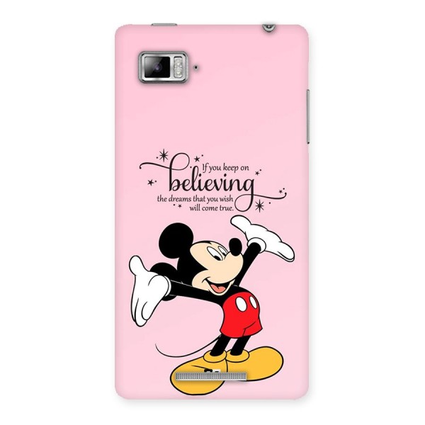 Believing Dreams Back Case for Lenovo Vibe Z K910