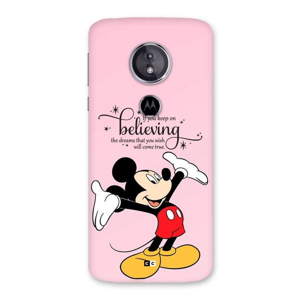 Believing Dreams Back Case for Moto E5