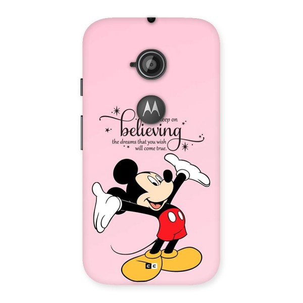 Believing Dreams Back Case for Moto E 2nd Gen