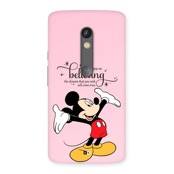 Believing Dreams Back Case for Moto X Play