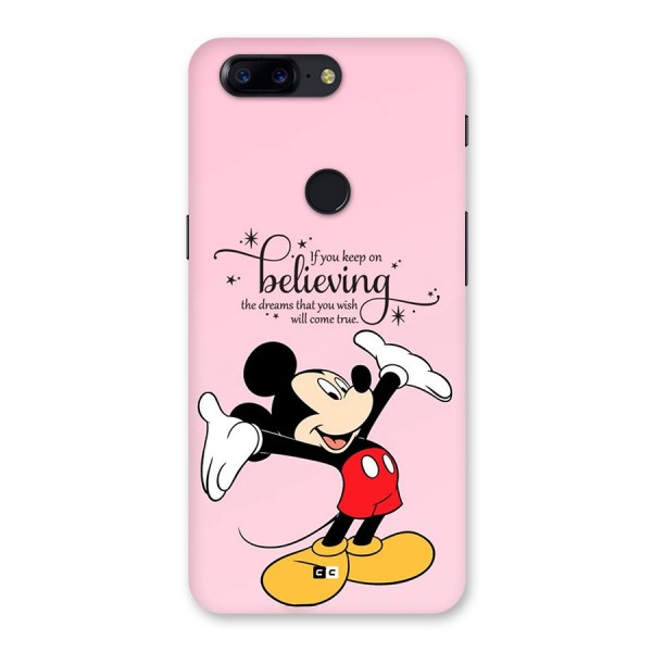 Believing Dreams Back Case for OnePlus 5T