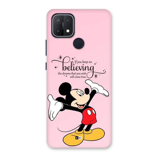 Believing Dreams Back Case for Oppo A15