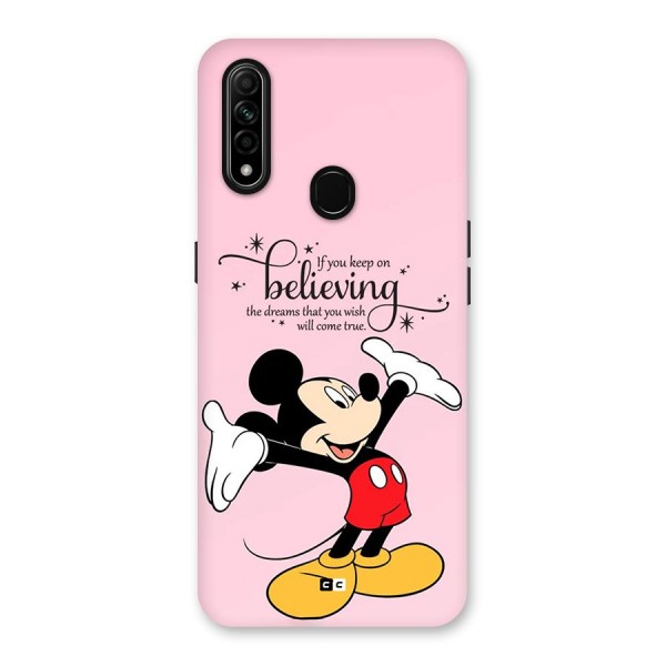 Believing Dreams Back Case for Oppo A31