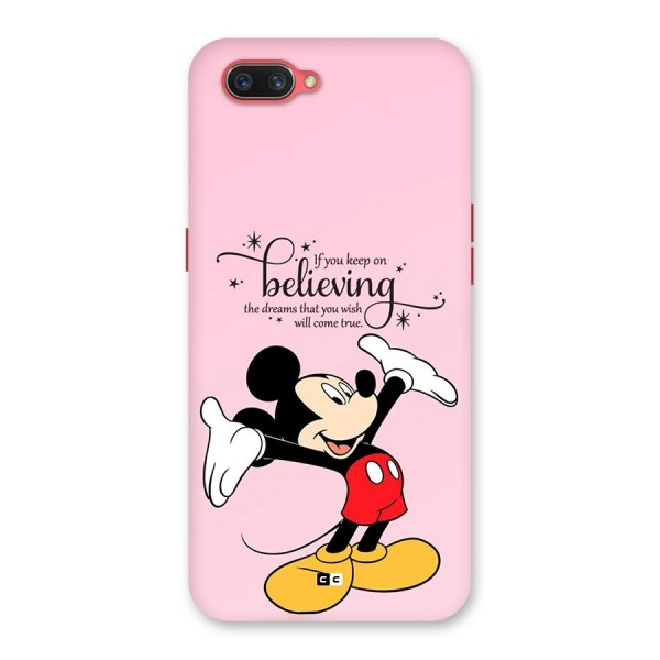 Believing Dreams Back Case for Oppo A3s