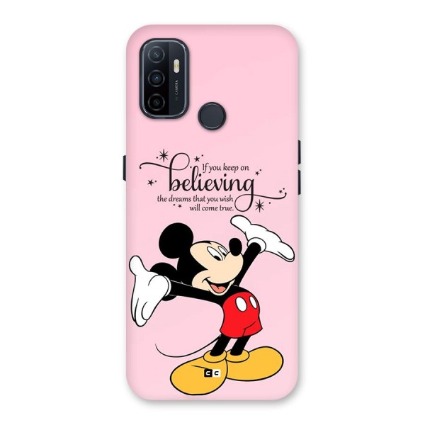 Believing Dreams Back Case for Oppo A53