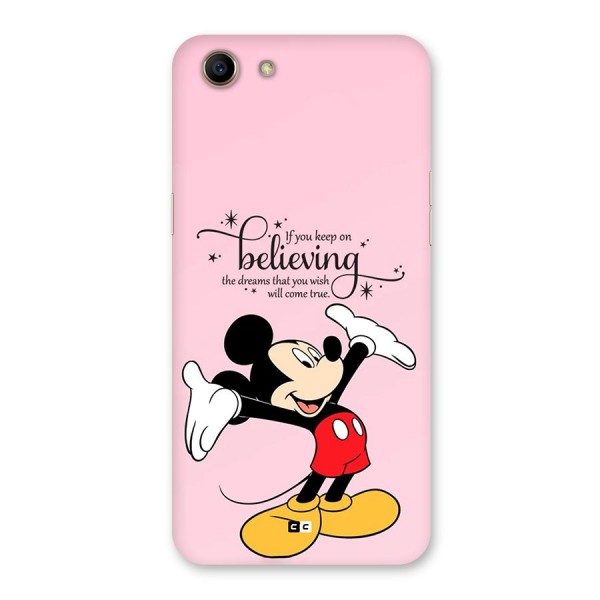 Believing Dreams Back Case for Oppo A83 (2018)