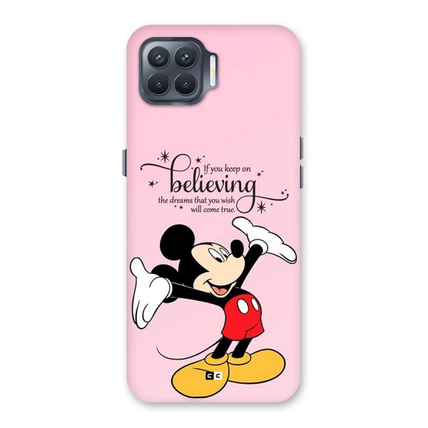 Believing Dreams Back Case for Oppo F17 Pro