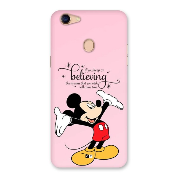 Believing Dreams Back Case for Oppo F5 Youth