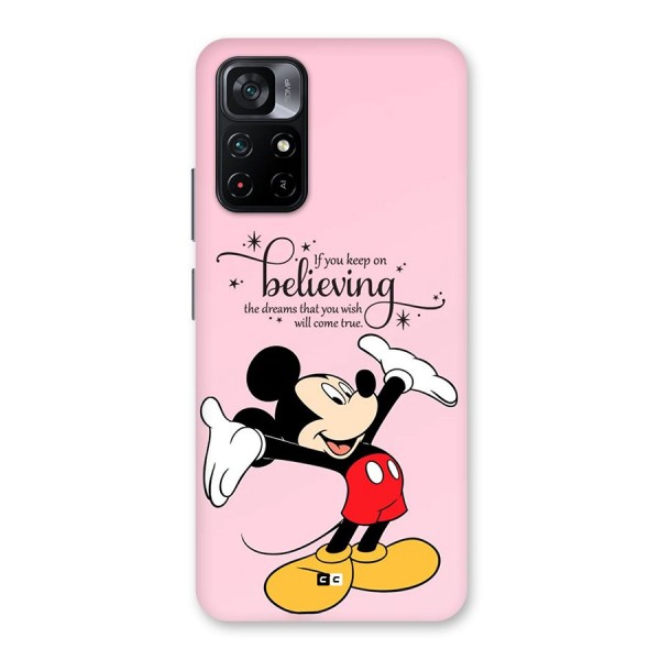 Believing Dreams Back Case for Poco M4 Pro 5G