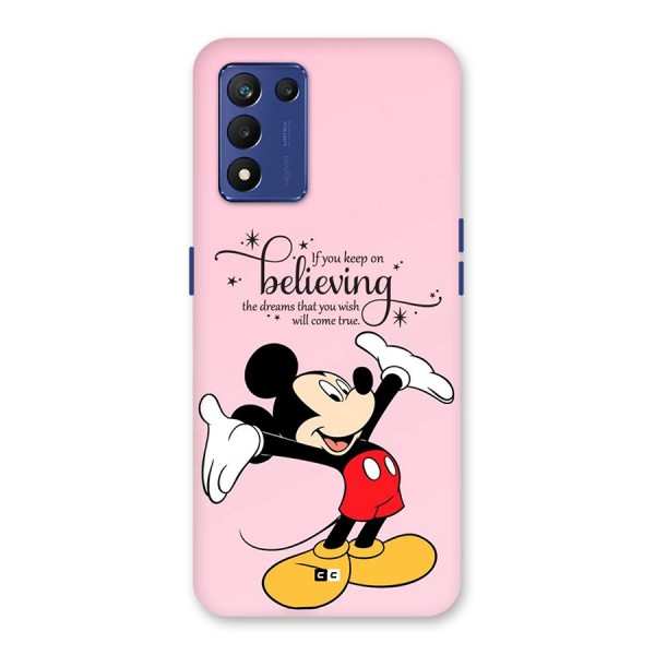 Believing Dreams Back Case for Realme 9 5G Speed