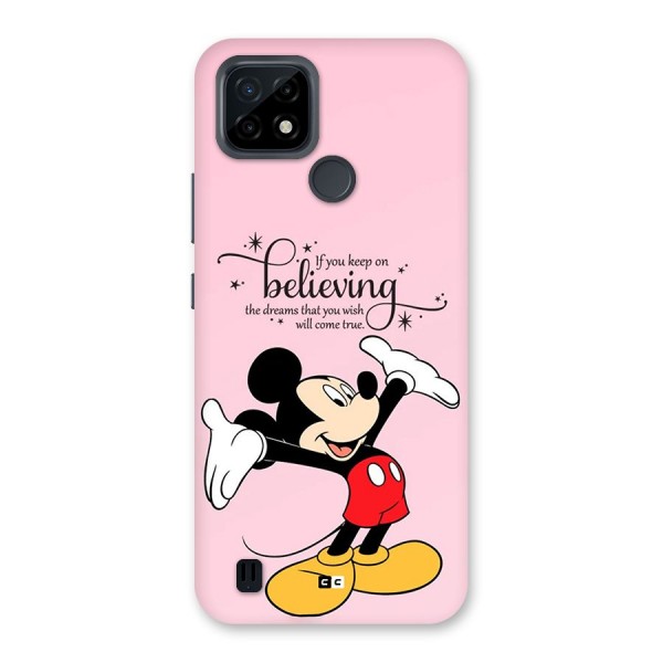 Believing Dreams Back Case for Realme C21