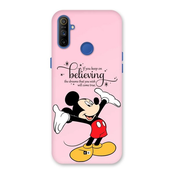 Believing Dreams Back Case for Realme Narzo 10A