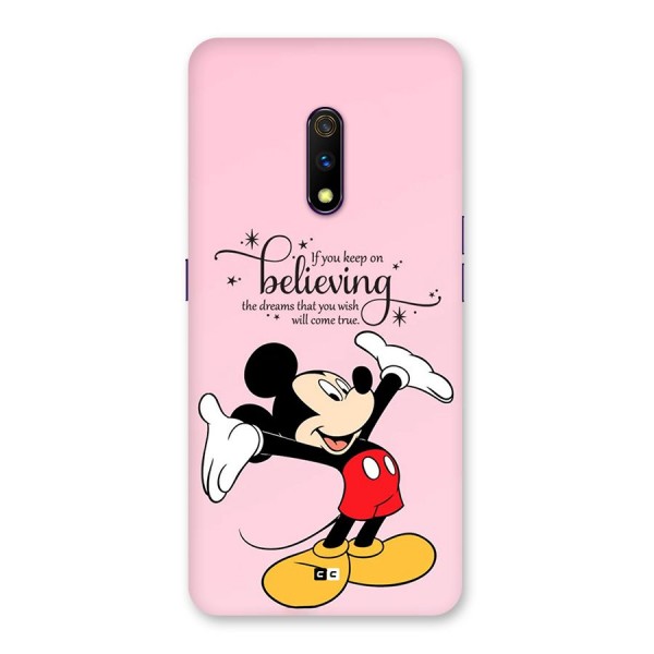 Believing Dreams Back Case for Realme X