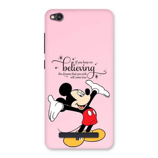 Believing Dreams Back Case for Redmi 4A