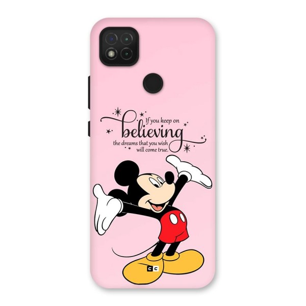 Believing Dreams Back Case for Redmi 9