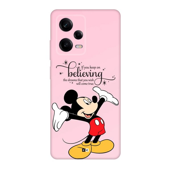 Believing Dreams Back Case for Redmi Note 12 Pro