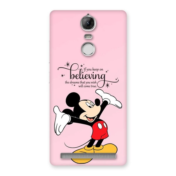 Believing Dreams Back Case for Vibe K5 Note