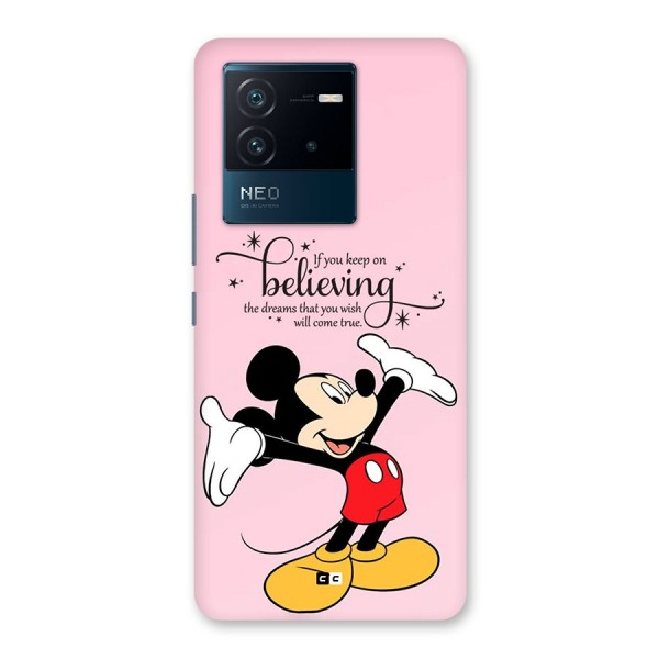 Believing Dreams Back Case for Vivo iQOO Neo 6 5G