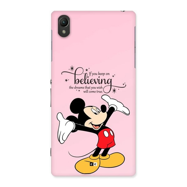 Believing Dreams Back Case for Xperia Z1