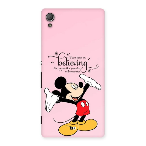 Believing Dreams Back Case for Xperia Z4