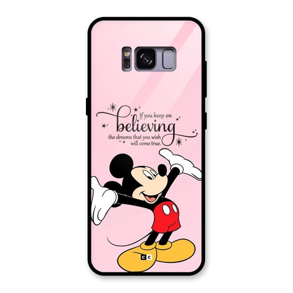 Believing Dreams Glass Back Case for Galaxy S8