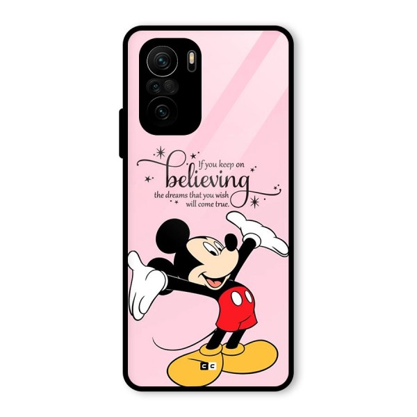 Believing Dreams Glass Back Case for Mi 11x