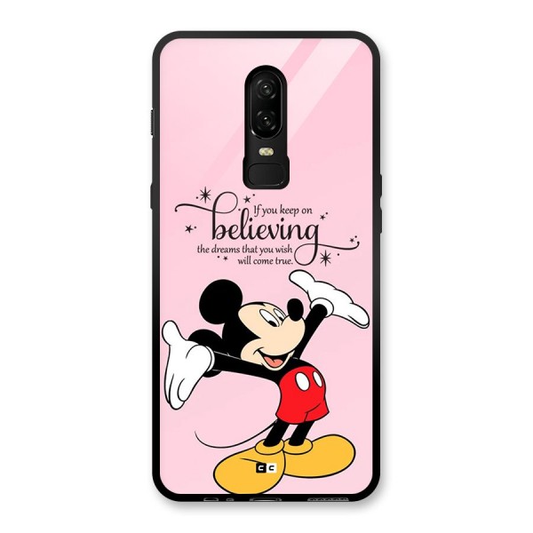 Believing Dreams Glass Back Case for OnePlus 6