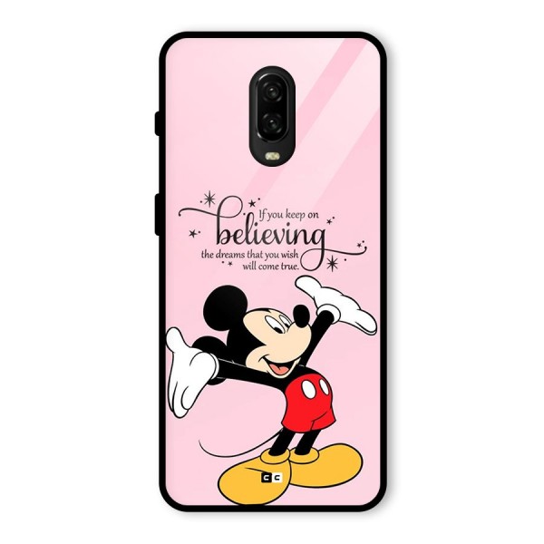 Believing Dreams Glass Back Case for OnePlus 6T