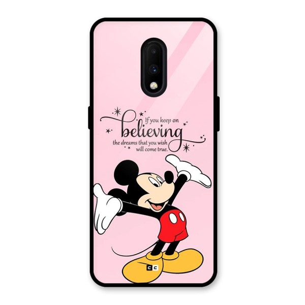 Believing Dreams Glass Back Case for OnePlus 7