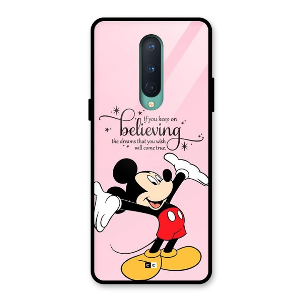 Believing Dreams Glass Back Case for OnePlus 8