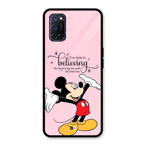 Believing Dreams Glass Back Case for Oppo A52