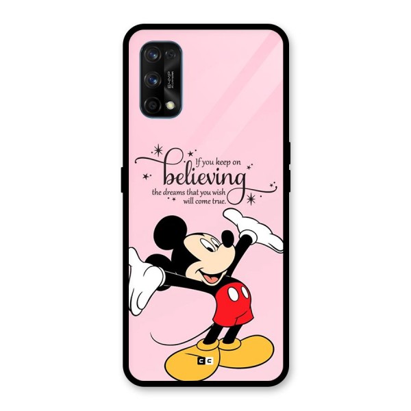 Believing Dreams Glass Back Case for Realme 7 Pro