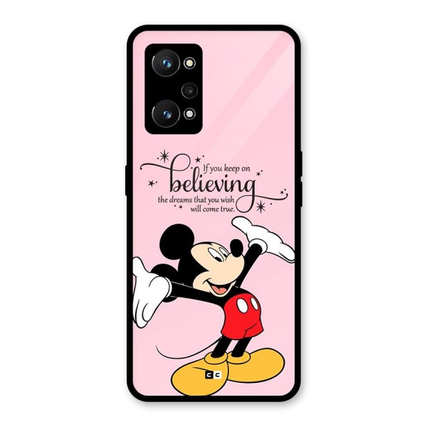 Believing Dreams Glass Back Case for Realme GT Neo 3T