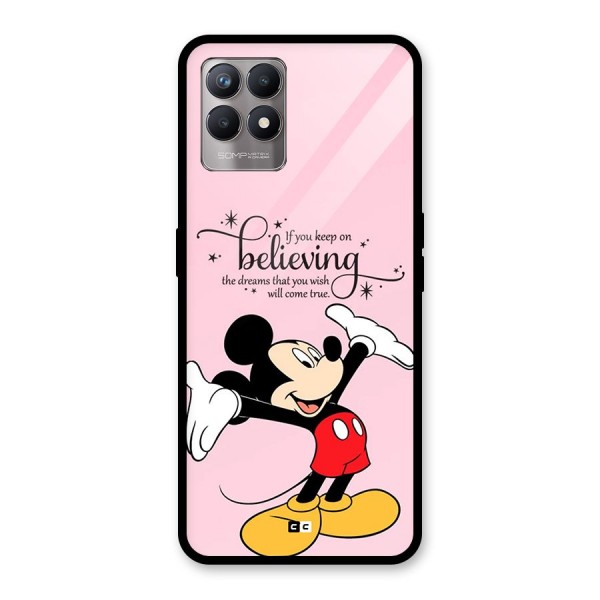 Believing Dreams Glass Back Case for Realme Narzo 50