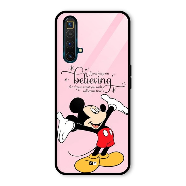 Believing Dreams Glass Back Case for Realme X3 SuperZoom