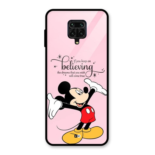 Believing Dreams Glass Back Case for Redmi Note 10 Lite