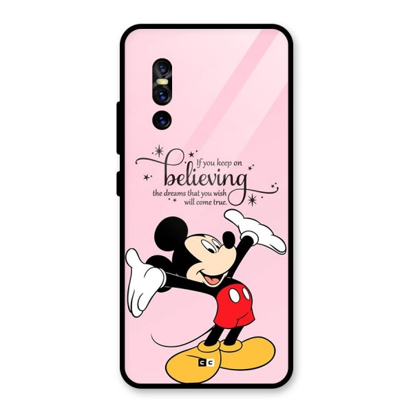 Believing Dreams Glass Back Case for Vivo V15 Pro