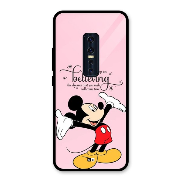 Believing Dreams Glass Back Case for Vivo V17 Pro