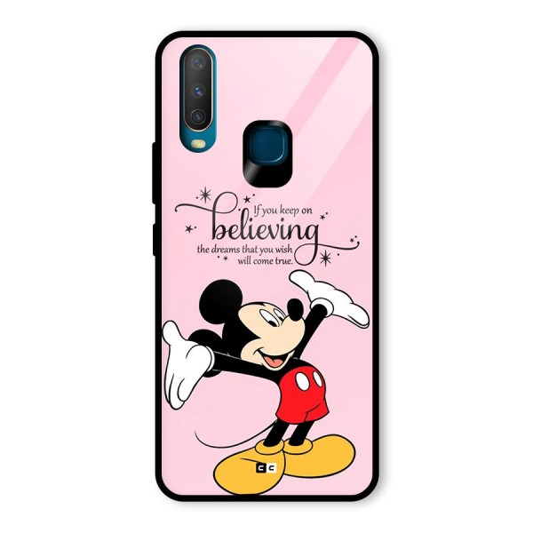 Believing Dreams Glass Back Case for Vivo Y12