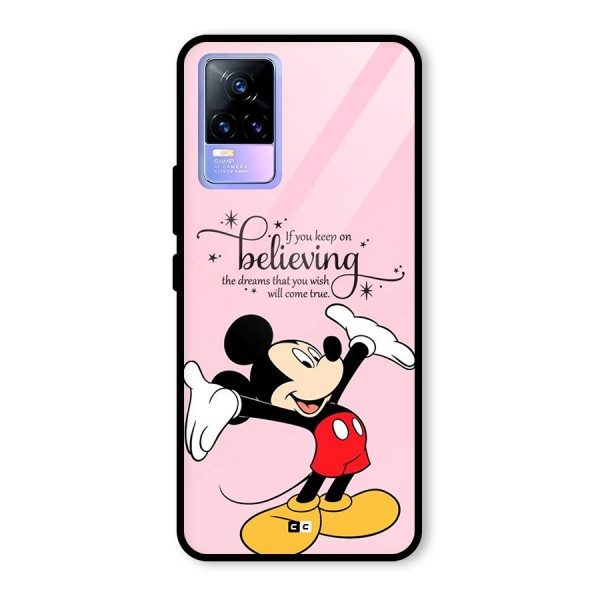 Believing Dreams Glass Back Case for Vivo Y73