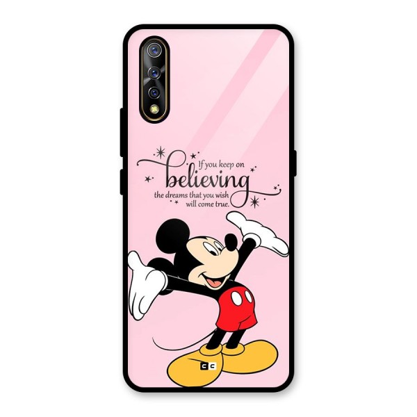 Believing Dreams Glass Back Case for Vivo Z1x