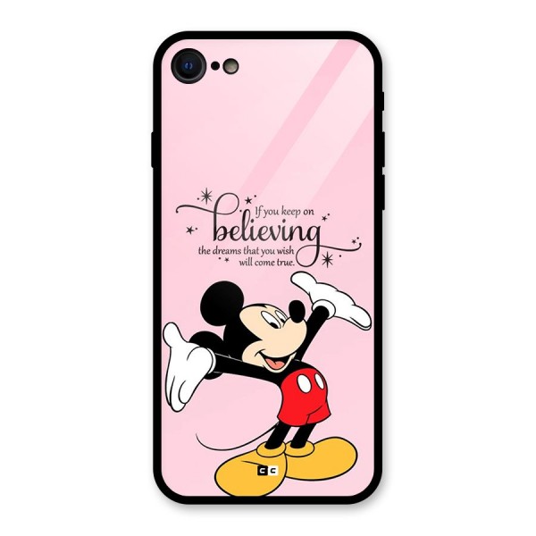 Believing Dreams Glass Back Case for iPhone 7