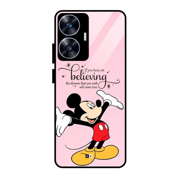 Believing Dreams Glass Back Case for realme C55