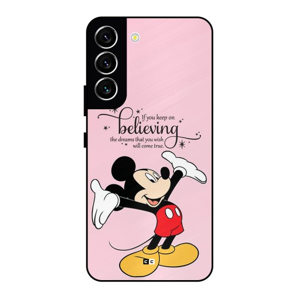 Believing Dreams Metal Back Case for Galaxy S22 5G