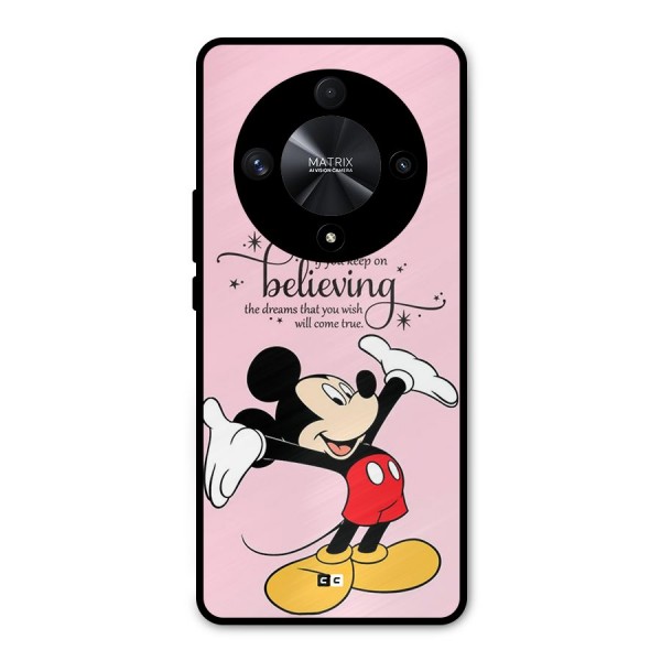 Believing Dreams Metal Back Case for Honor X9b