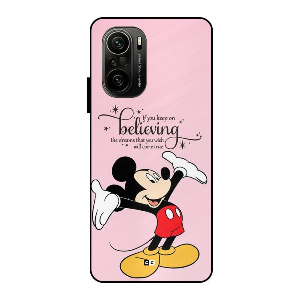 Believing Dreams Metal Back Case for Mi 11X Pro