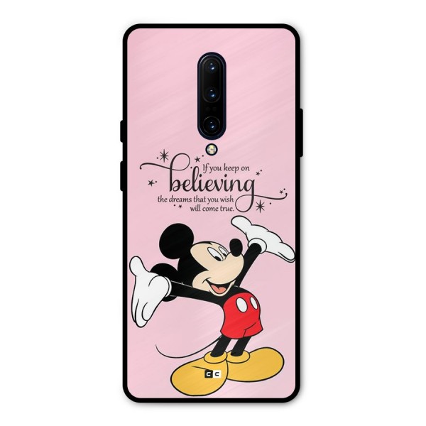 Believing Dreams Metal Back Case for OnePlus 7 Pro