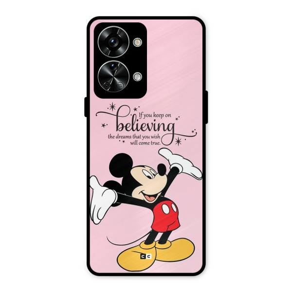 Believing Dreams Metal Back Case for OnePlus Nord 2T