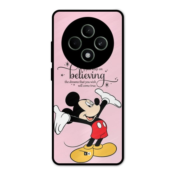 Believing Dreams Metal Back Case for Oppo F27