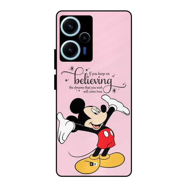 Believing Dreams Metal Back Case for Poco F5